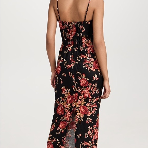 Reformation Frankie Linen Floral Maxi Dress - Picture 2 of 5